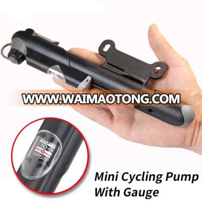 Portable  Pressure Gauge Cycling MTB Mini Presta Schrader Tire Inflator Road Bike AV/FV Valve Pump Adaptors Air Pump